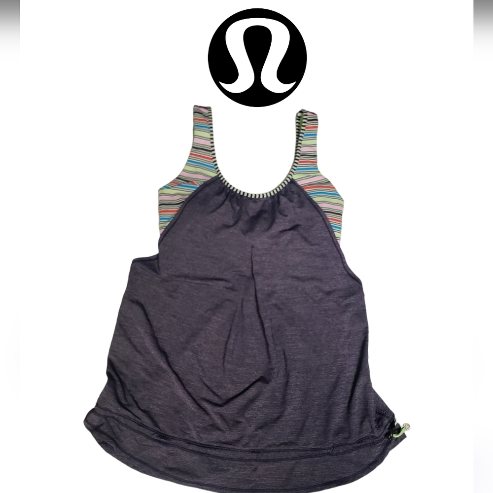 Lululemon SeaWheeze size 6 TankTop with built in bra
